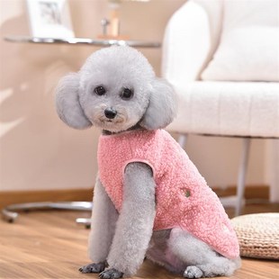 小狗狗秋冬背心w柯基泰迪博美中型犬冬季 宠物衣服冬款 冬天保暖马