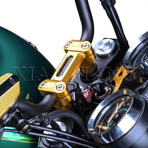 川崎Z650RS改装车把压码固定盖