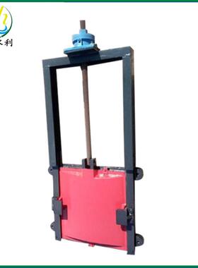 厂家制造供应各种规格型号调节水位用CBZ插板一体式手动铸铁闸门