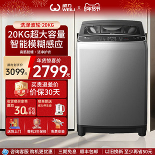 WEILI/威力 20公斤波轮全自动超大容量洗衣机毛毯洗酒店商用2189X