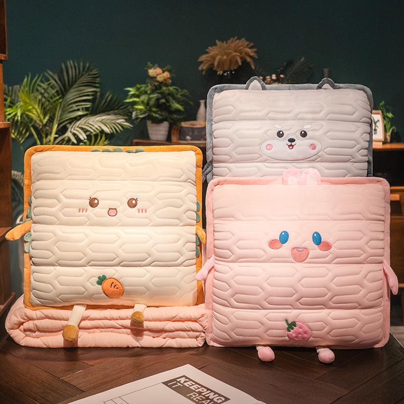 抱枕被子两用毯子二合一t办公室午睡折叠枕头汽车空调车用靠枕车