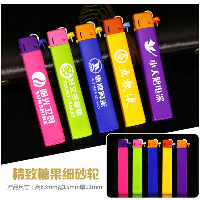 订做滑轮火石老式砂轮火机定制作酒店ktv饭店贷T款广告Log印字