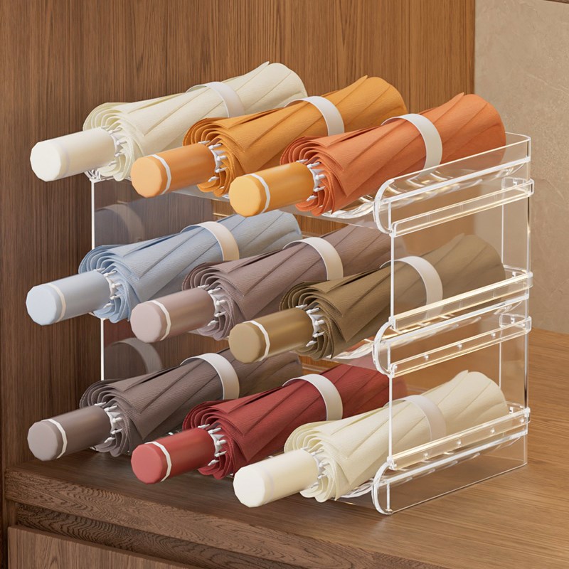 雨伞收纳架玄e关放雨伞置物架入户门口伞架家用教室折叠伞整理神