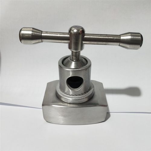 新款加大固定器手术床手术台配件滑块卡扣腿托夹R持器304不锈钢