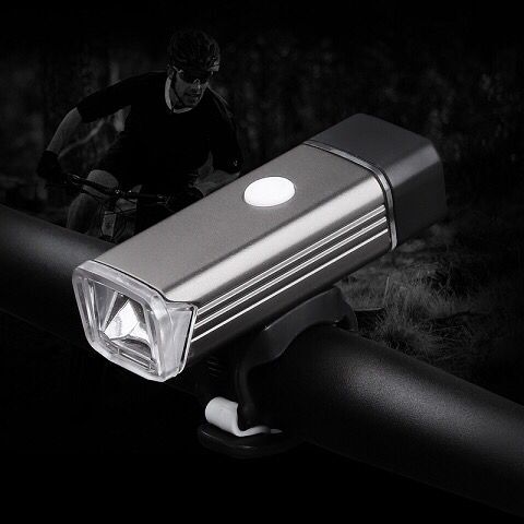 自行车灯山地车前灯强光s夜骑灯手电筒USB充电骑行单车灯装备配件