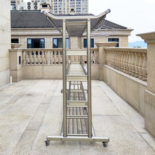 户外别墅大型可移动晾衣架落地A阳台家用庭院室外凉杆被神器晒衣