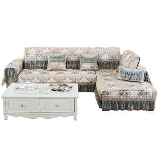 欧式皮沙发垫套罩防滑高档四季通A用简约贵妃全包万能靠背巾全盖