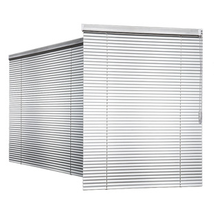 免打孔百叶窗帘家用卫q生间厨房浴室厕所防水办公室铝合金遮光升
