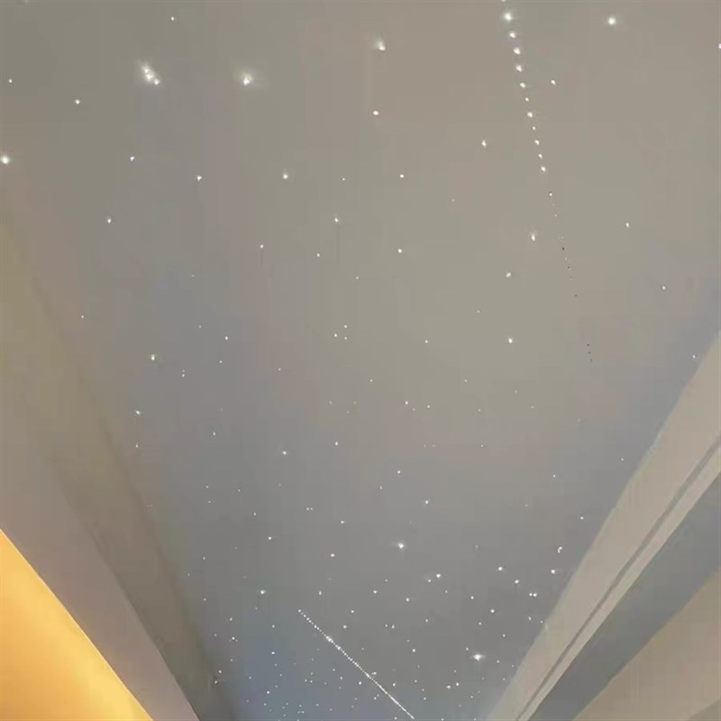 星空顶天花板石膏板走廊吊顶满天星家庭影院KOTV音乐餐吧酒吧光纤