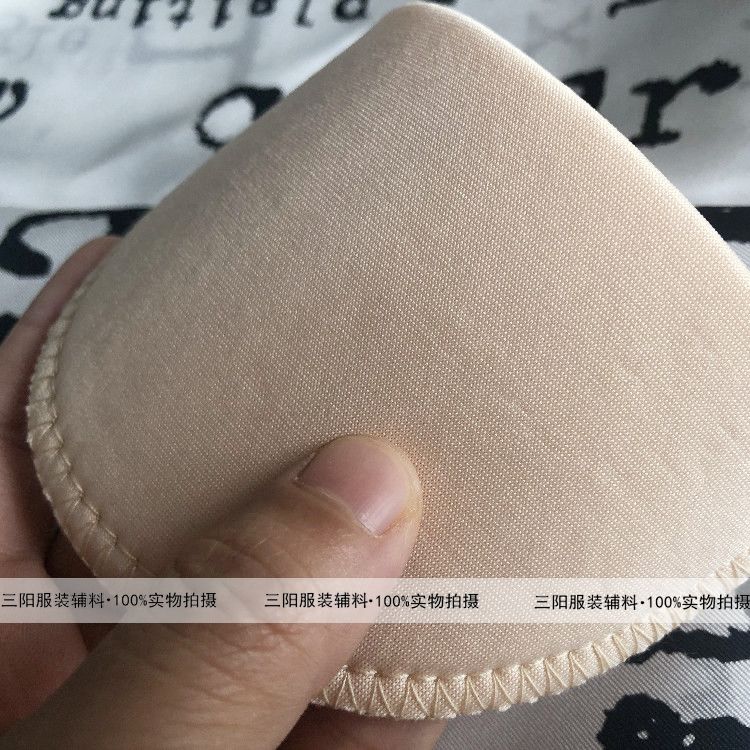 肤色肩垫牛奶丝包布海绵垫肩 衬衫西装TM恤垫肩直角肩翘肩男女
