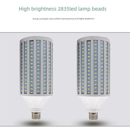 工厂销售Led玉i米灯泡220V螺丝E27家庭商店车间超亮护眼灯泡220V