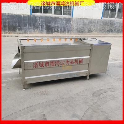 鲜毛泥辊清洗机 贝壳姜类NFX毛刷清洗机 马铃薯去器去皮机