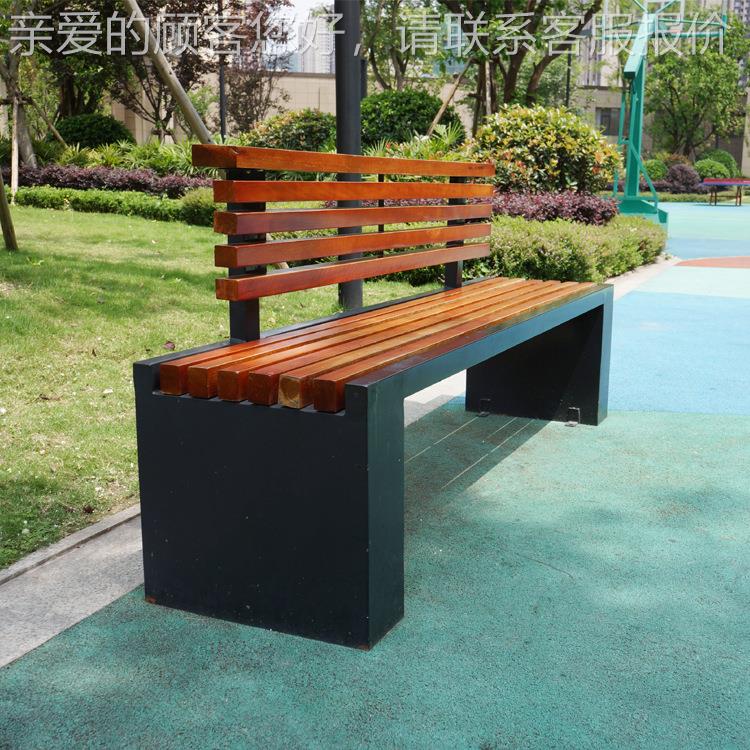 厂家定景区停车场园小HCW16椅区户公外长椅广制场商业街镀锌钢景