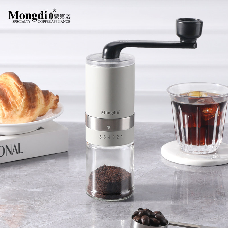 Mongdio手磨咖啡机手摇磨豆机咖啡豆研磨机手动咖啡研磨器磨豆器