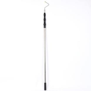 不锈钢拉钩蜂巢帘天窗顶棚拉杆阳光房遮阳天棚窗帘手动配套推拉杆