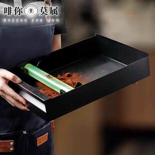 咖啡渣粉渣桶不锈钢抽屉式商用家用大容量敲渣盒咖啡废渣粉渣桶