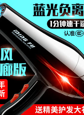 电吹风机大功率2000W家用发廊3000W宿舍理发店冷热大风力吹风机