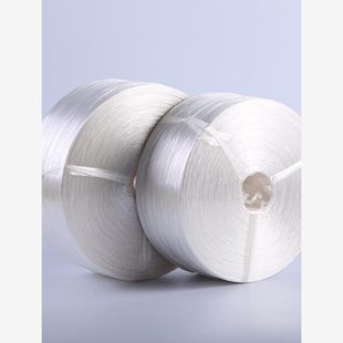 绳白色塑料绳捆 甄选尼龙封包草绳撕裂捆绳绳膜绳子草纤维扎口包装