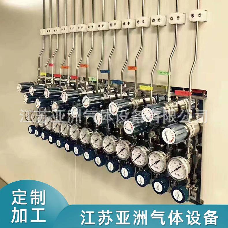 实验室气体管路工程工业气体输送管路实验室用集中供气系统