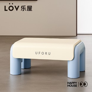 LOV乐屋踩脚凳多巴胺马桶脚踏垫凳家用防滑垫脚凳踩脚凳浴室凳子