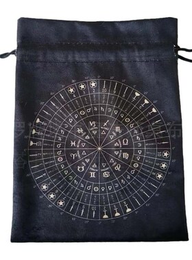 精选绒布袋收纳袋 塔罗桌布卡牌卡罗牌塔luo牌罗牌塔书牌布袋收纳