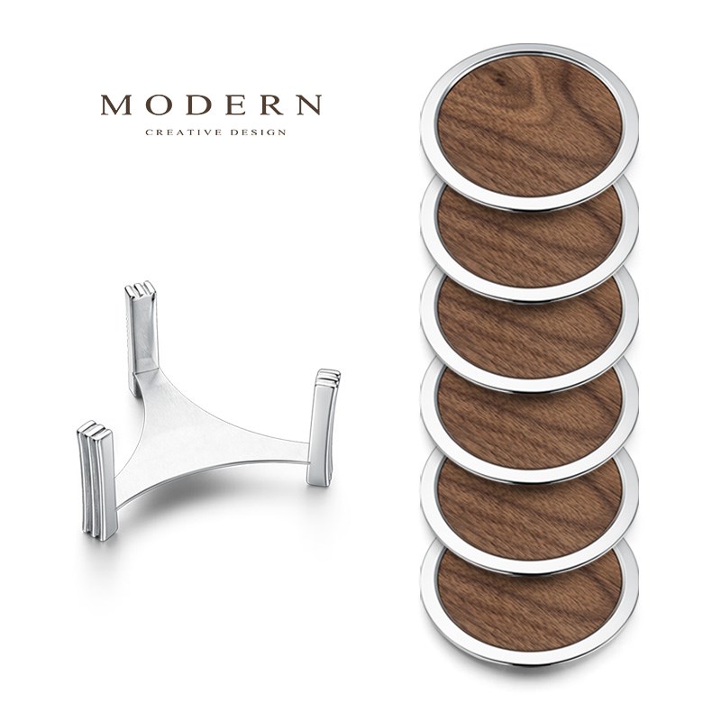 摩登MODERN轻奢水晶杯垫托玻璃杯子垫水杯咖啡水晶钻石杯隔热垫
