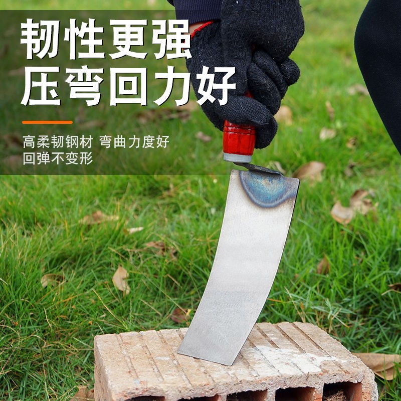 德国品质灰铲抹泥刀皿灰刀长柄抹子灰匙批灰刀收光刀泥工瓦工铺贴