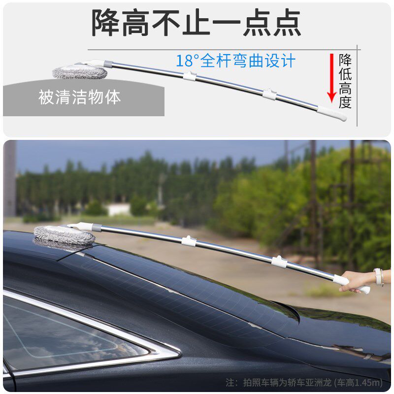 精选洗车刷子拖把汽车用软毛刷车工具专用清洁家用擦车全套装不伤