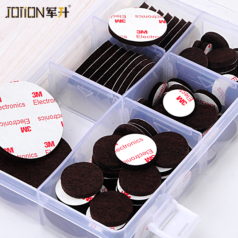 家具脚垫地板保护垫静音耐磨防滑防潮垫自黏桌椅毛毡垫桌脚垫墙面