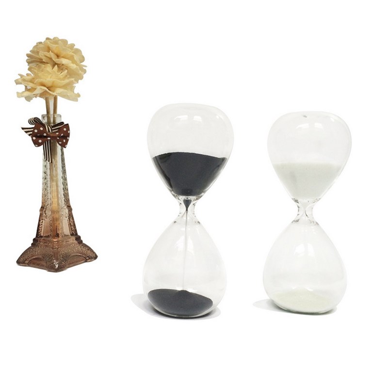 沙漏15/30/60/90/100/120分钟计时器创意家居摆件