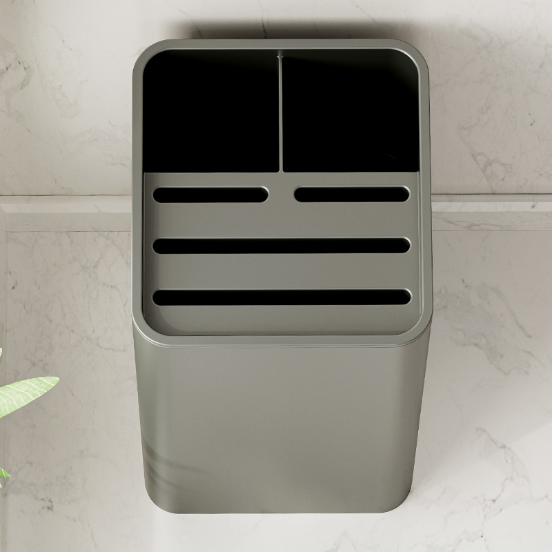 日式多功能家用厨房沥水刀架筷子筒台面放菜刀置物架子一体收纳盒