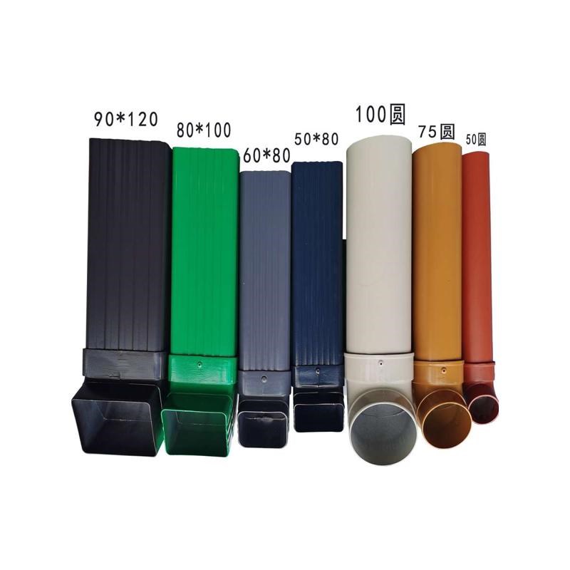 铝合金雨水管配件大全别墅方形雨水管加厚下水管阳光房排水落水管