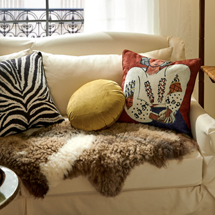 偏爱集法式抱枕复古艺术风客厅美式沙发靠垫组合现代简约设计师款