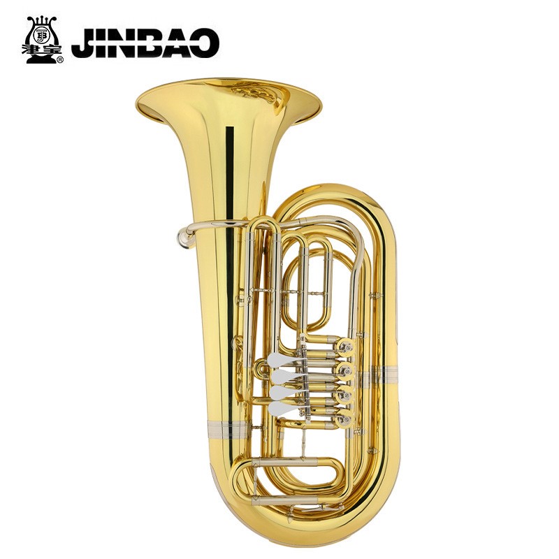 津宝JBBB-500抱号降B调 德式扁键小抱号 管乐团军乐团演奏专业