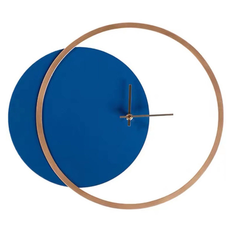 现代装饰摆件时钟挂钟元素简约个性家居客厅软装饰品工艺品摆设