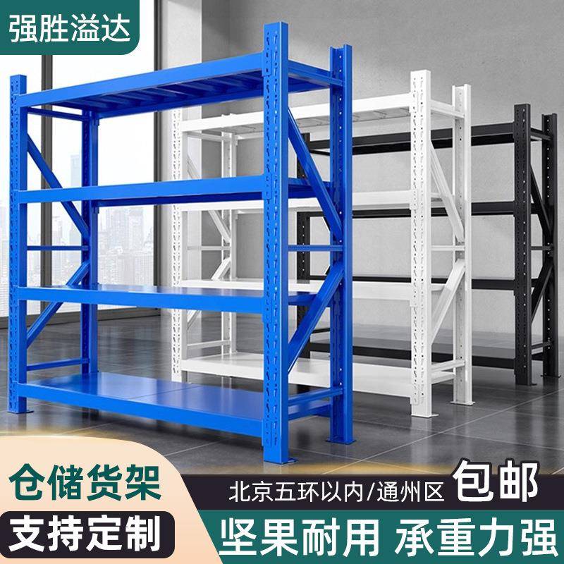 货架仓储置物架多层超市展示架仓库房重型家用储物商用快递铁架子