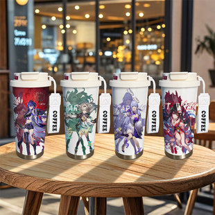 崩坏星穹铁道周边保温杯黄泉流萤知更鸟花火大容量学生不锈钢水杯