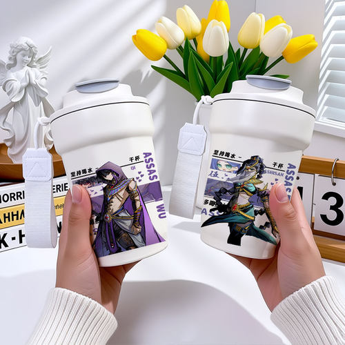 刺客伍六七周边大容量保温杯