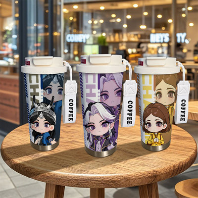 316不锈钢530毫升图案高清易清洗