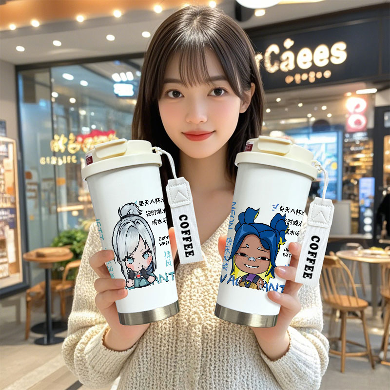 316不锈钢530毫升图案高清易清洗