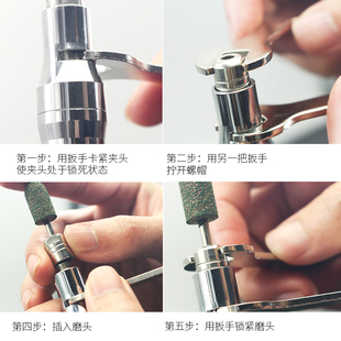 高速气动打磨笔小型风磨笔工业级风磨机汽动O打磨机玉石抛光雕刻