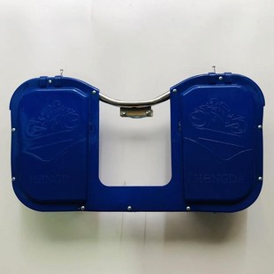 摩托车保险杠男士j125前护杠挡风板大置物箱工具箱太子车护架防摔