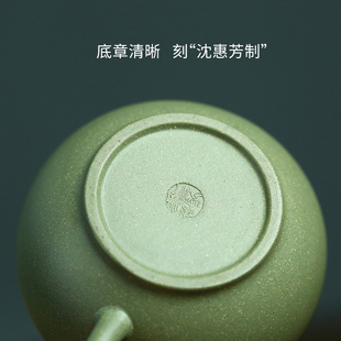 宜兴紫砂公道杯豆青砂分茶杯装A茶器功道杯功夫茶具公杯茶漏滤套