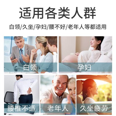 泰国天然乳胶睡觉腰垫孕妇腰椎间盘突出睡眠枕平躺.腰枕护腰垫