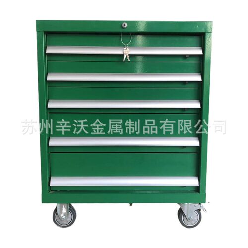 工业级多功能五抽工具车分隔式移动手推车4S汽修装配车车间周转车