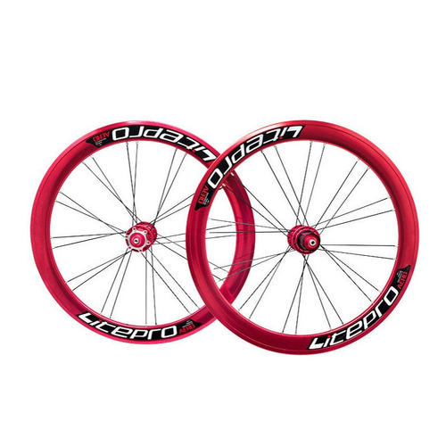 litepro AERO S42 20寸406/451轮组折叠车大刀圈轮毂碟刹V刹120响
