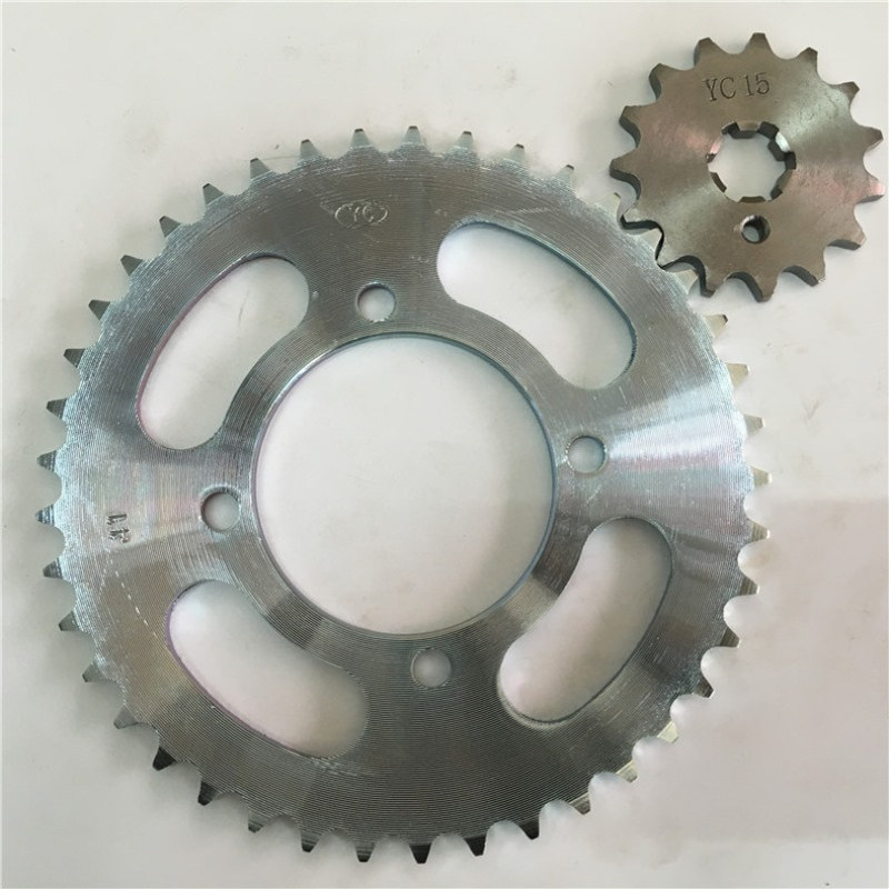 摩托车配件 JYM110-2爱发i8 链轮 大小链轮牙盘 加硬