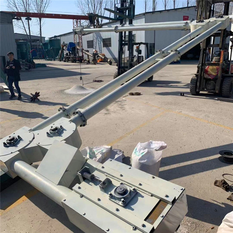 不锈钢管链提升机塑料颗粒管链提升机 长距离链片式喂料机