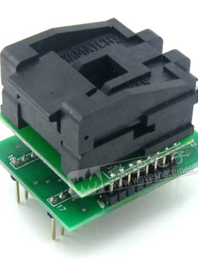 PLCC32转DIP32 编程座 IC测试座 IC51-0324-453带板