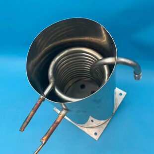 精选工业冷水机专用304不锈钢水箱配套不锈钢盘管蒸发器3P5P10P15